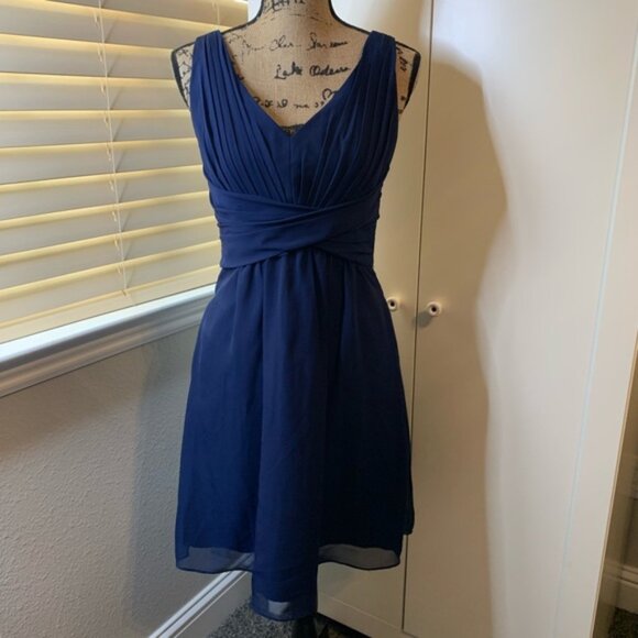 Dove & Dahlia Gathered Tank Dress - Picture 1 of 12